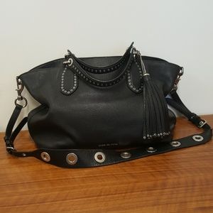 MICHAEL KORS BROOKLYN LARGE LEATHER SATCHEL